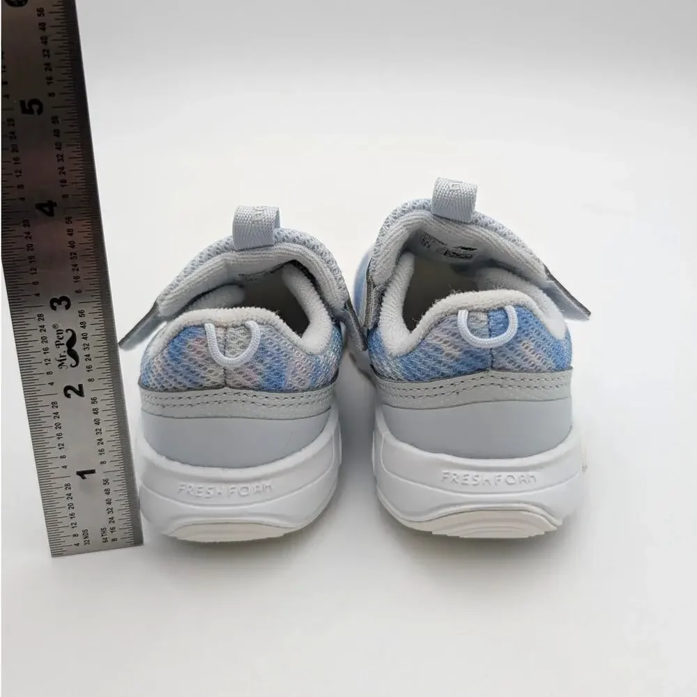 New Balance 1440 Sneaker Shoes Round Toe Kid's Ice Blue/White Size US7 EU23.5